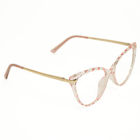 Lentes ópticos color rosado Viena