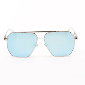 VOGEL SILVER | BLUE MIRROR
