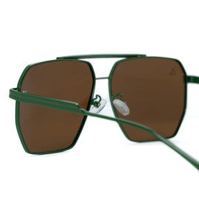 VOGEL GREEN | BROWN MIRROR