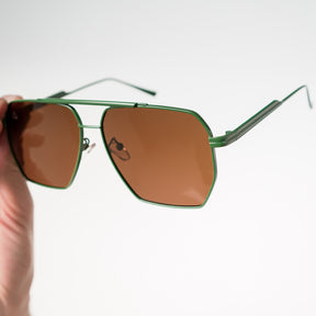 VOGEL GREEN | BROWN MIRROR