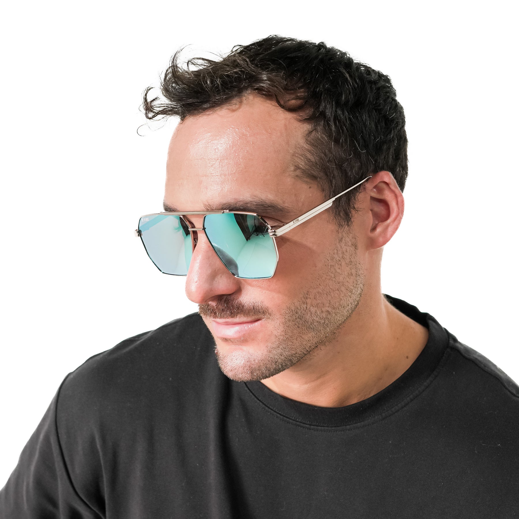 VOGEL SILVER | BLUE MIRROR