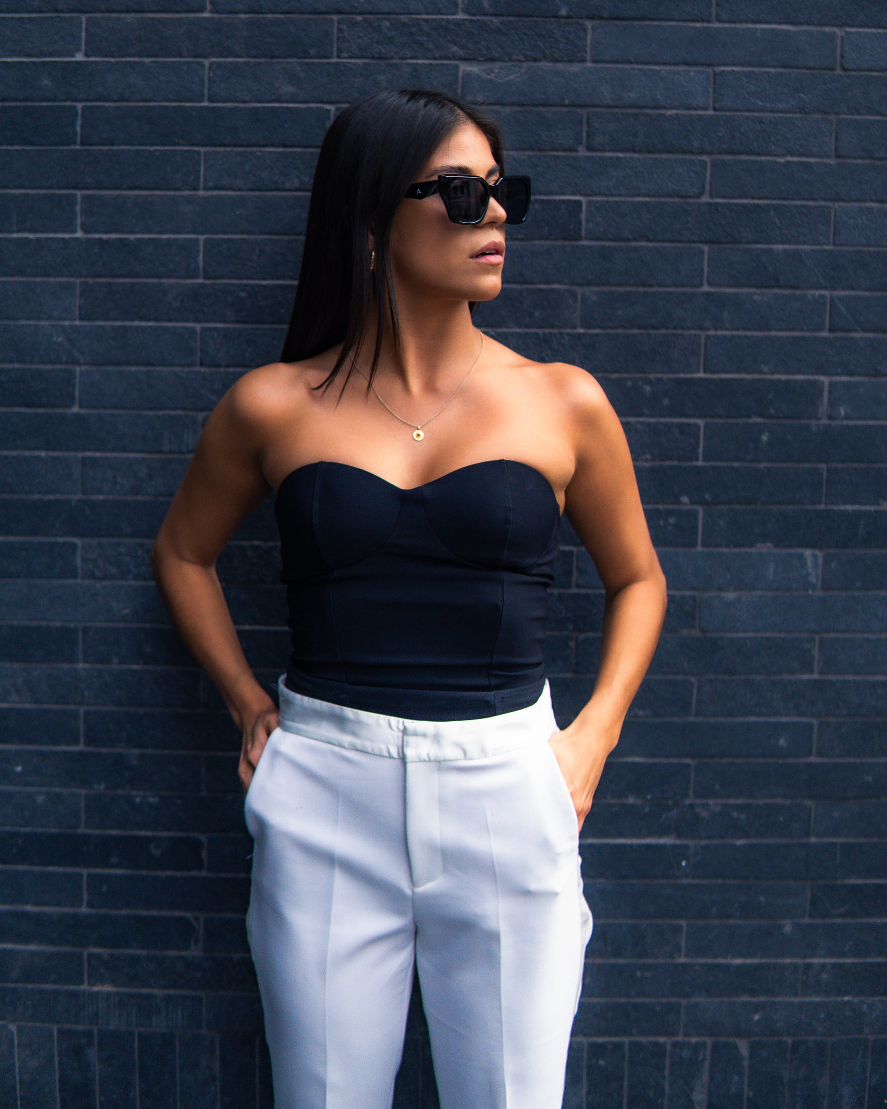 Lente de sol Negro Alessa | Lente negro