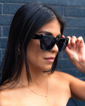 Lente de sol Negro Alessa | Lente negro