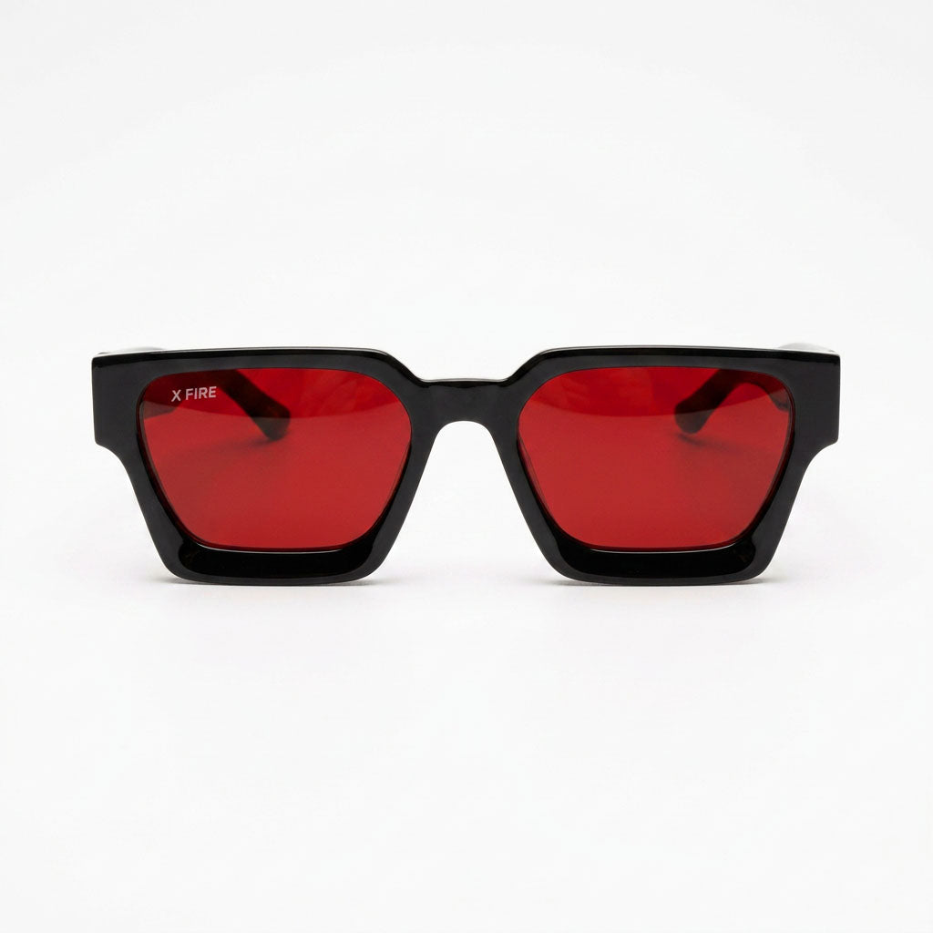 Lente de sol Negro Soneva / Rojo UV400 X FIRE