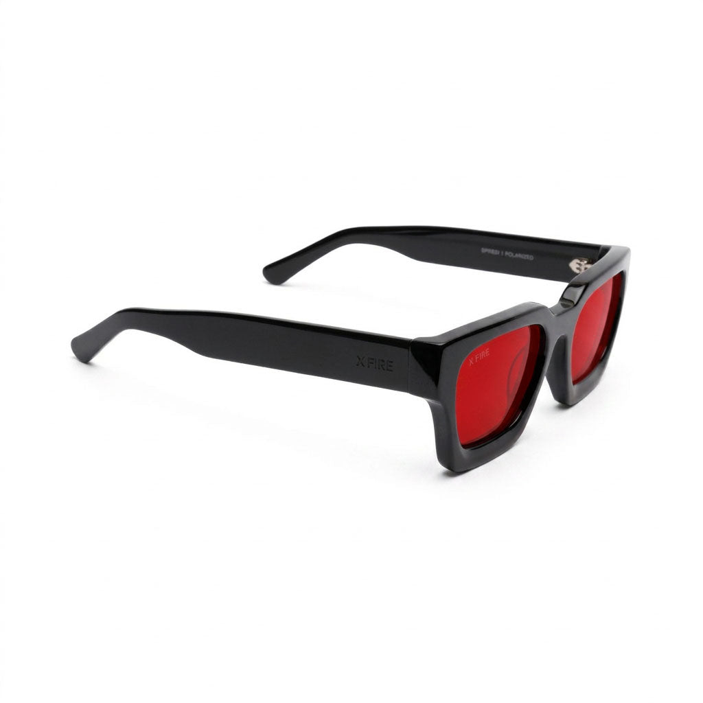 Lente de sol Negro Soneva / Rojo UV400 X FIRE