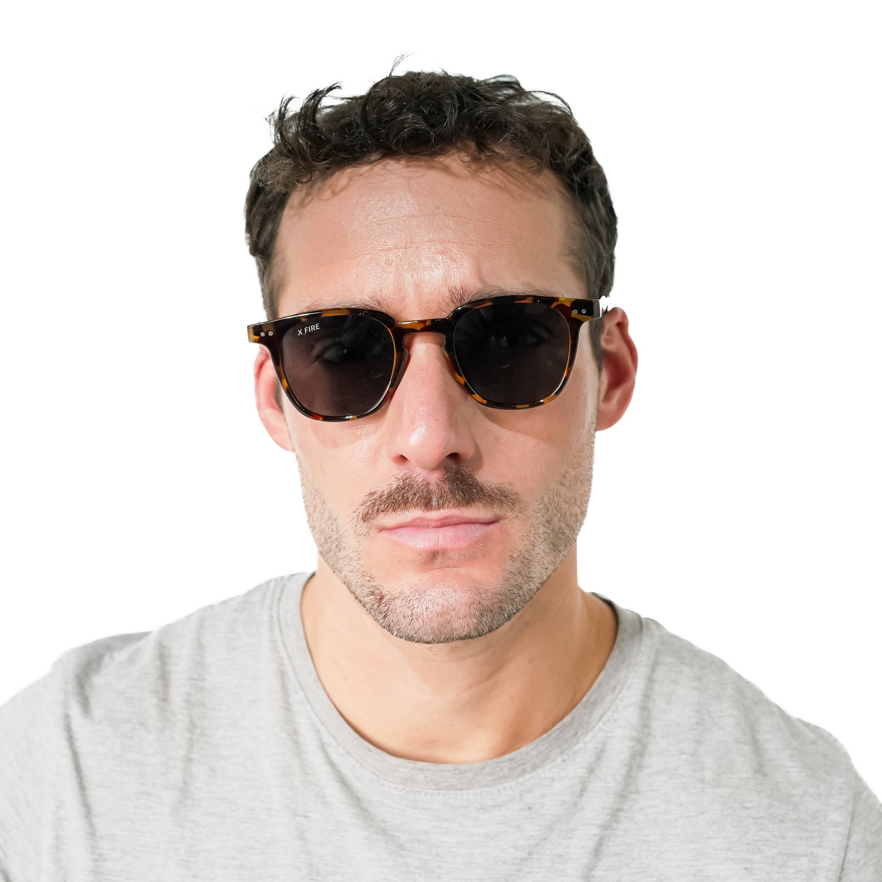 Lente de sol Animal Print Greco Plus / Negro UV400 X FIRE