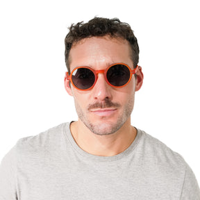 Lente de sol Naranjo Hakim / Negro UV400 X FIRE