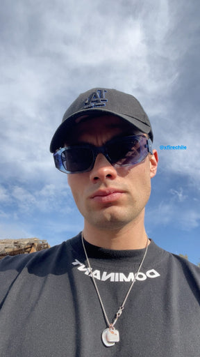 Lente de sol Bombay azul / Negro UV400 X FIRE