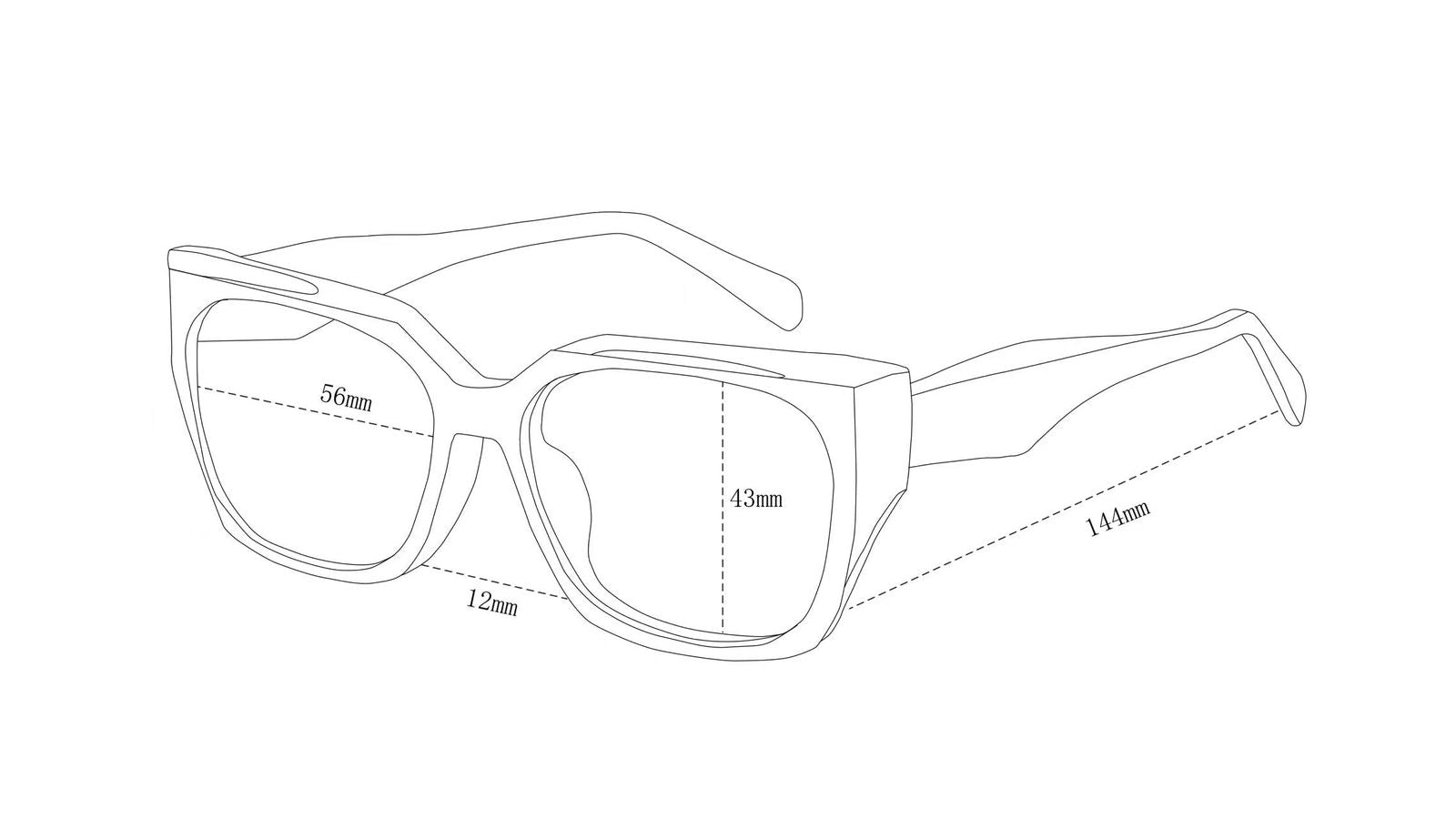 Lente de sol Negro Alessa | Lente negro