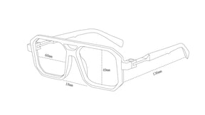 Lente de sol Bali 2.0 negro / Negro UV400 X FIRE