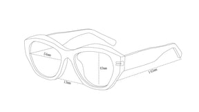 Lente de sol Gris Idalia / Azul UV400 X FIRE