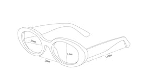 Lente de sol Mainz Animal Print / Café UV400 X FIRE BROWN MIRROR