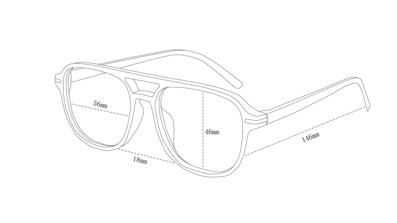 Lente de sol Manzini Transparente / Café UV400 X FIRE