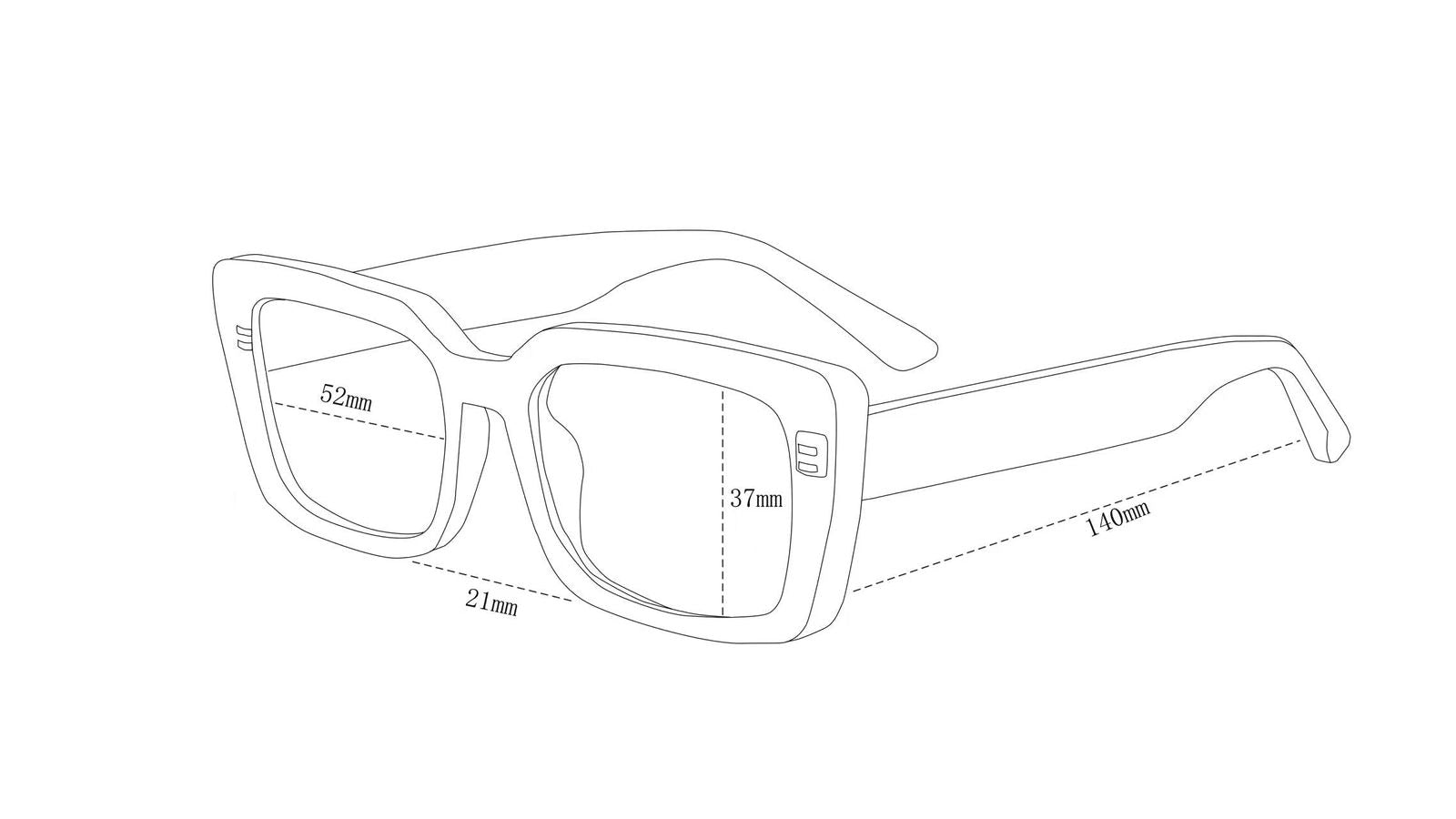 MISSO BLUE | BROWN MIRROR