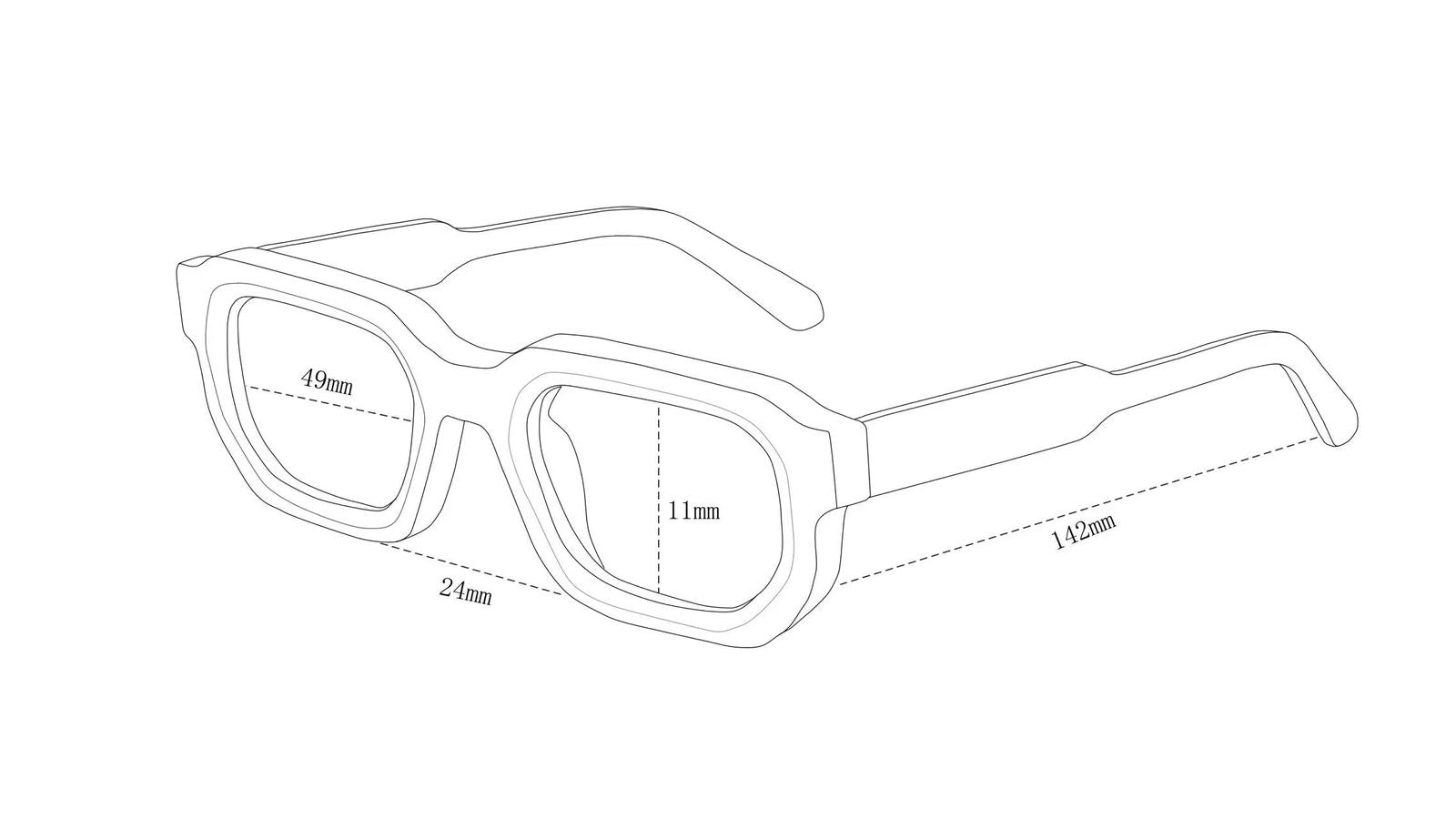 OASIS BLACK | ORANGE MIRROR