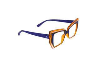 Lente óptico Emma Naranjo Azul X FIRE