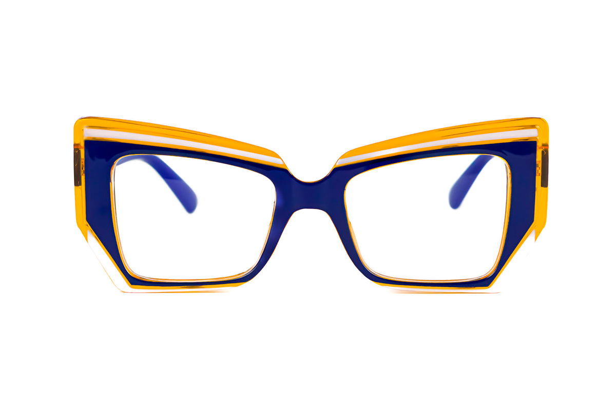 Lente óptico Emma Naranjo Azul X FIRE