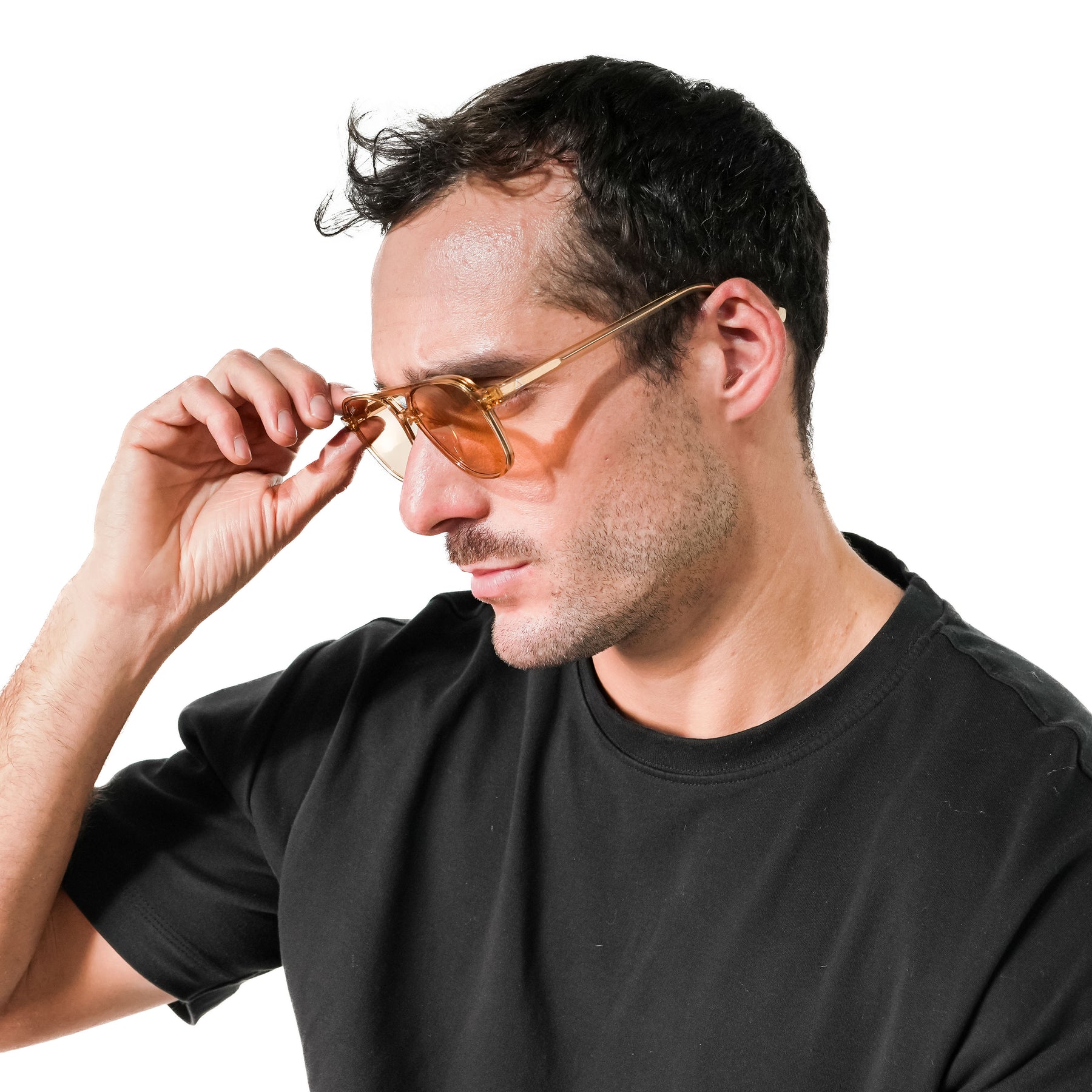 Lente de sol Manzini Transparente / Café UV400 X FIRE