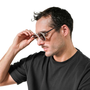 Lente de sol Manzini Transparente / Café UV400 X FIRE