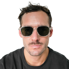 Lente de sol Manzini Transparente / Verde UV400 X FIRE