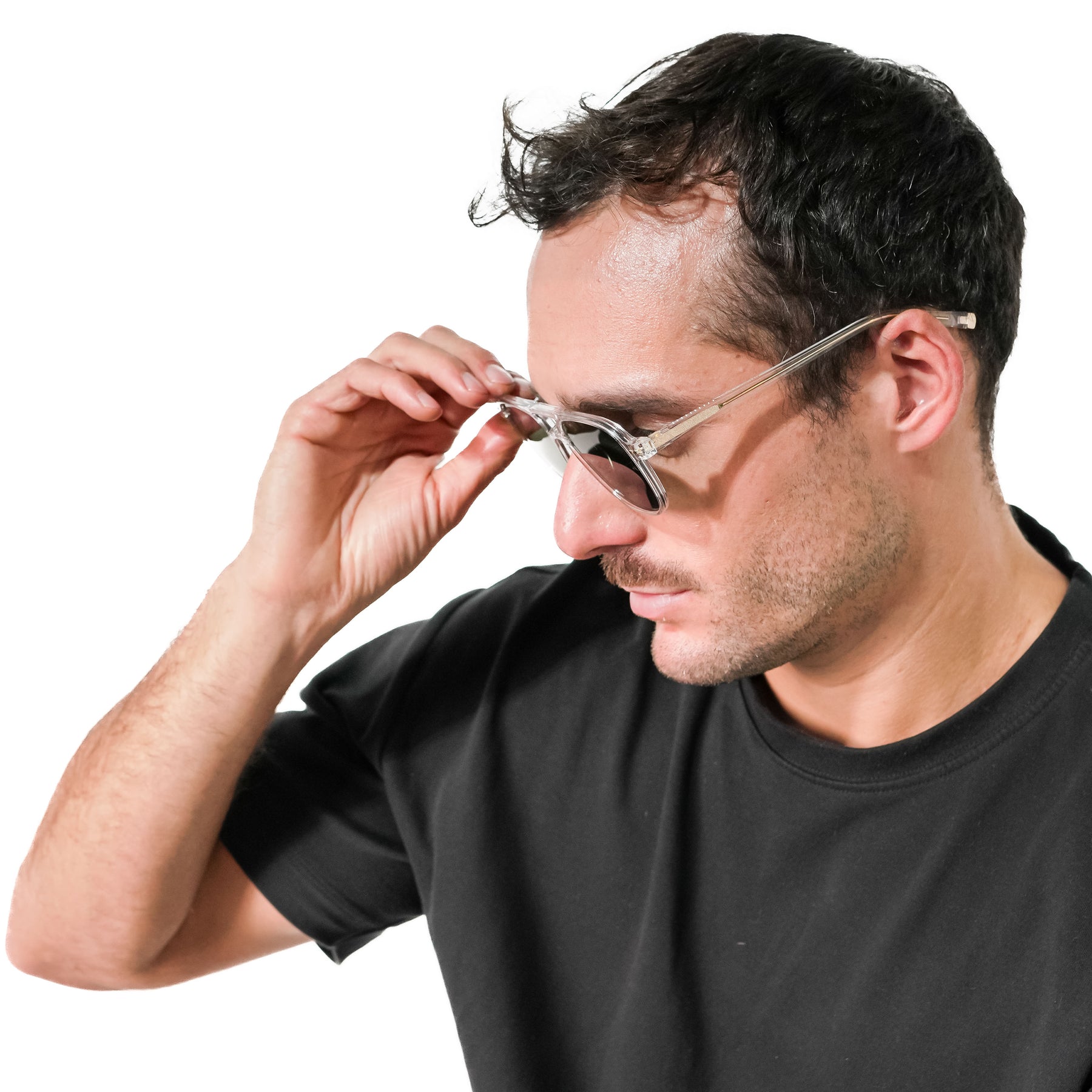 Lente de sol Manzini Transparente / Verde UV400 X FIRE