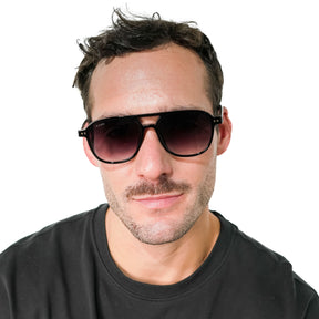 Lente de sol Manzini Negro / Negro UV400 X FIRE