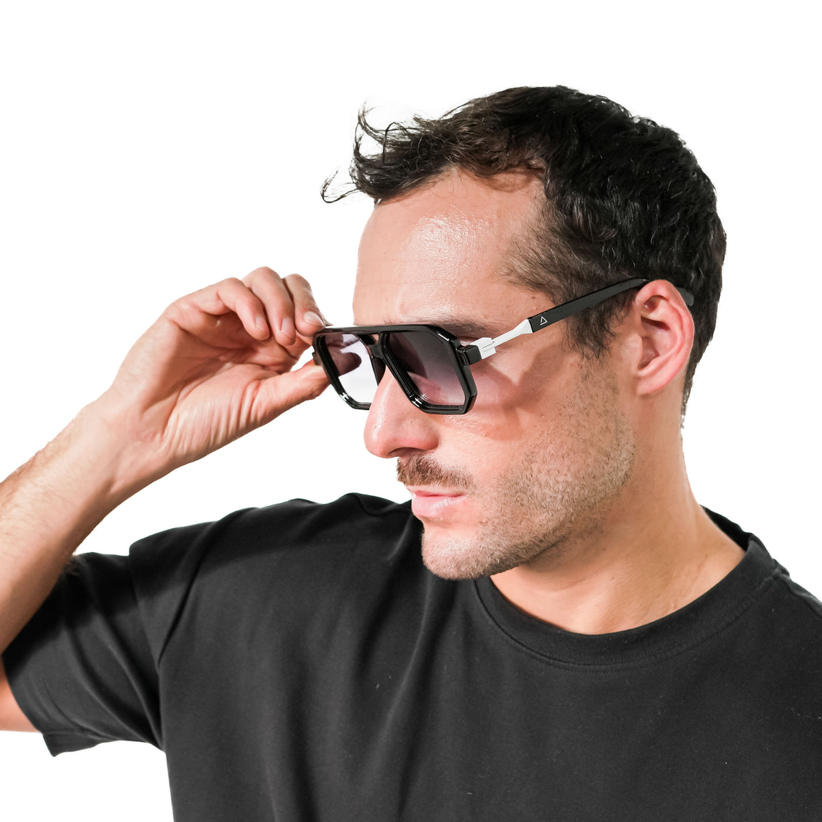 Lente de sol Blanco-Negro Bali 2.0 / Negro UV400 X FIRE