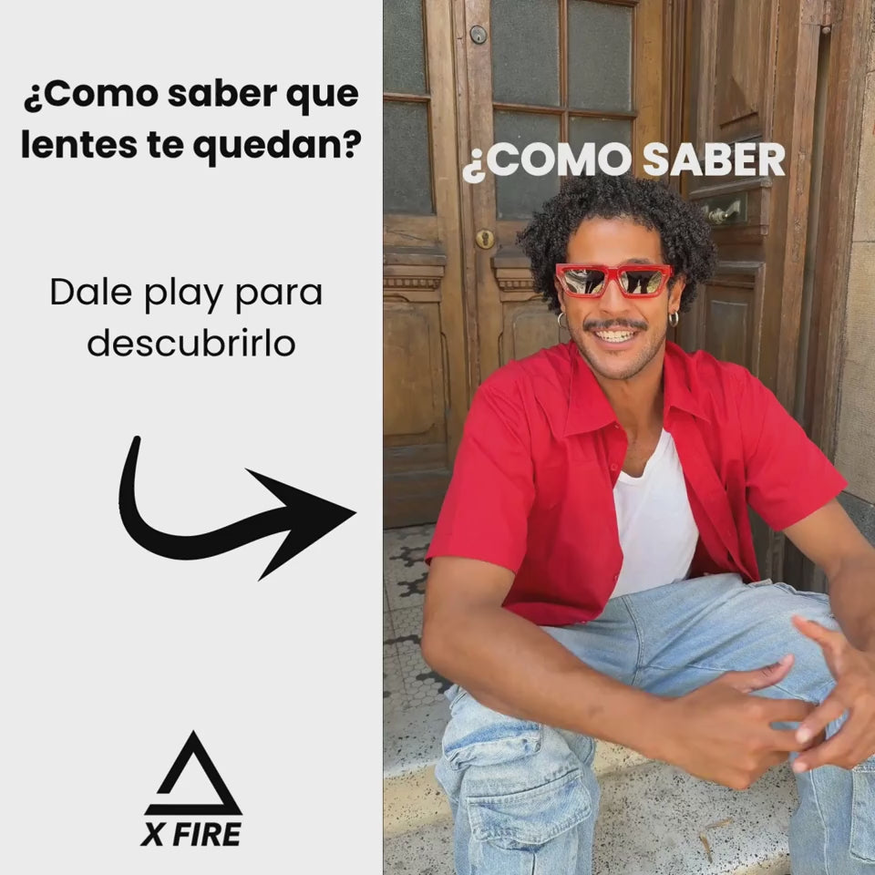 Lente óptico color gris Fenix X FIRE